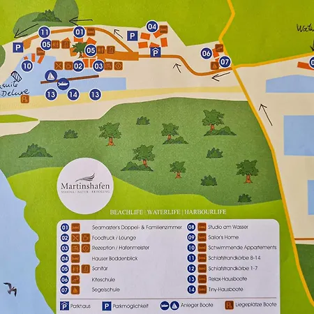 Hotel na wodzie Hausboot Tiny 3*